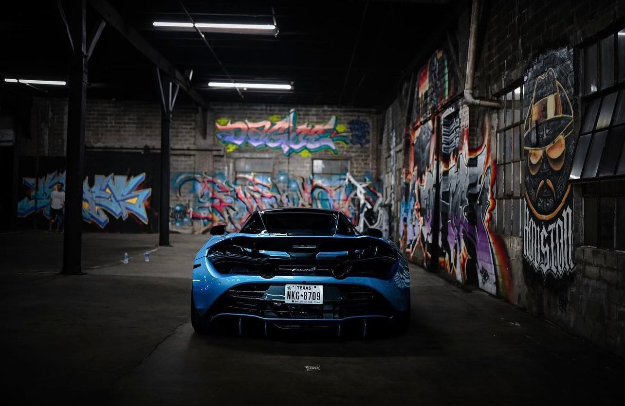 V Style Rear Diffuser