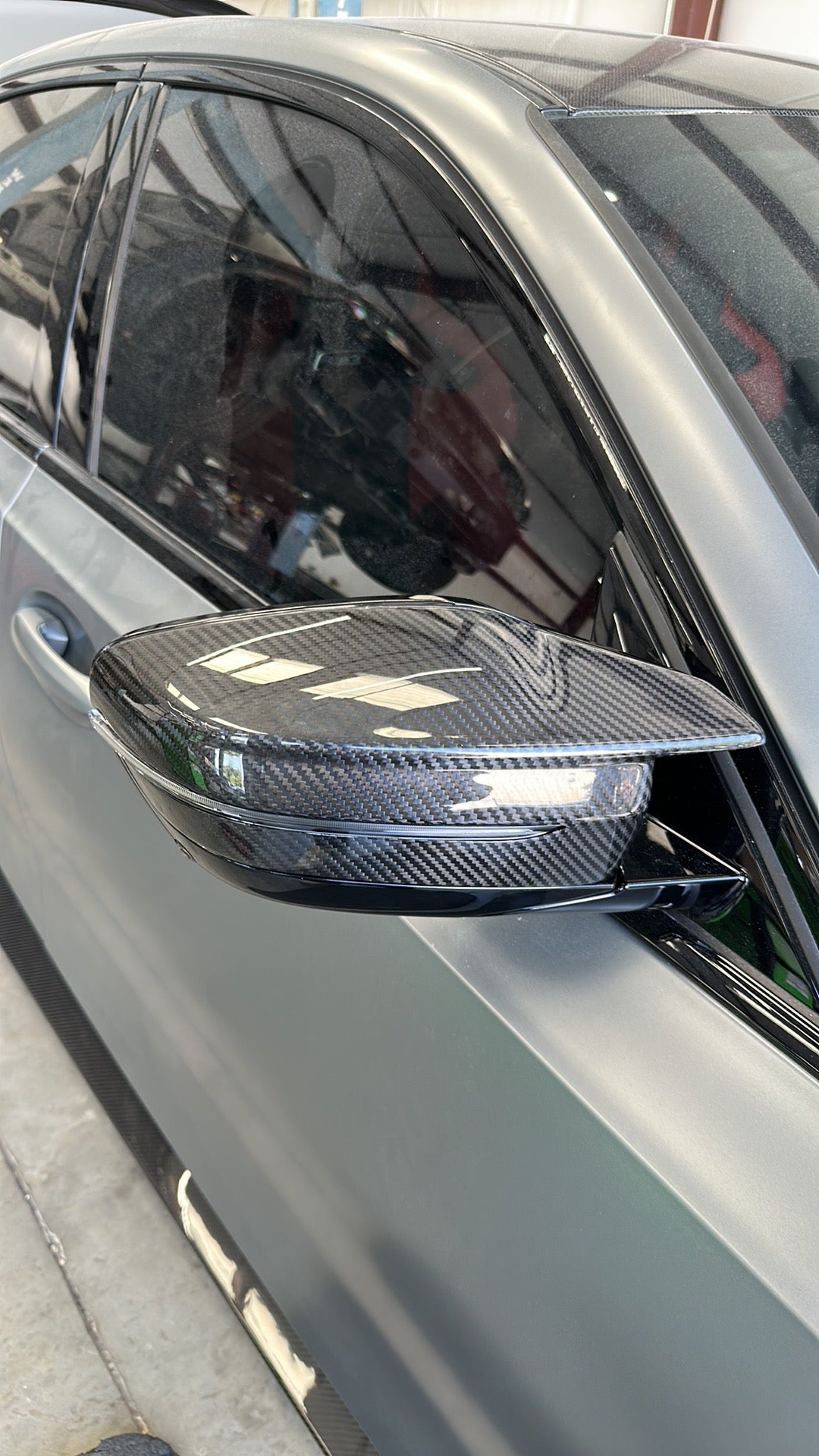 Carbon Fiber Mirror Covers